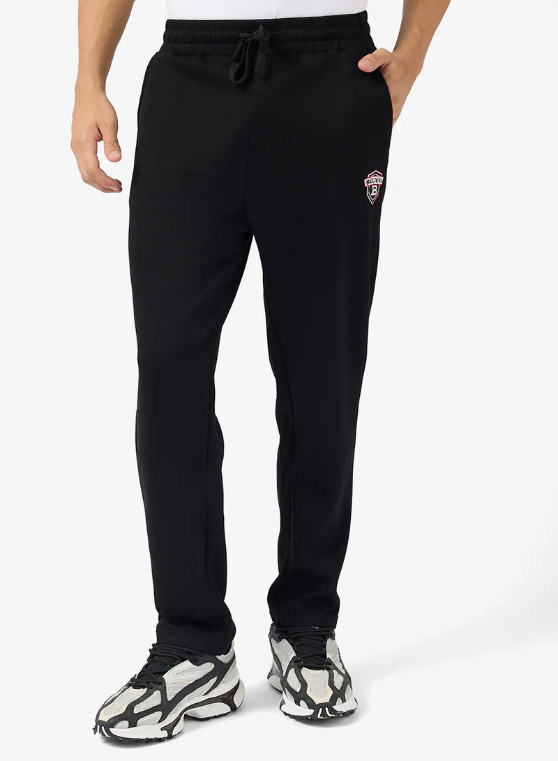 Seventy Five Basics Relaxed Fit Emblem Joggers