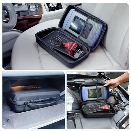 XTOOL Carrying Case for OBD2 Scanner Diagnostic Tool, Waterproof Car Scanner Tool Protective Bag Compatible with D5S, D7, D7S, IP508, IP508S, IP608, IP616, IP819, IP819TP, IK618, Size 11''x 7''x 4'' - Image 4