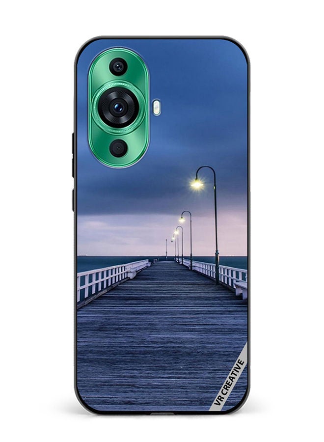 VR CREATIVE Protective Case Cover For Huawei nova 11 Ultra Pathway To Sea Design Multicolour - Image 1