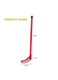 Children's Hockey Stick Suit Toy Kindergarten Sports Catch Stick Indoor Outdoor Games Interactive Games-Colour:Children's Red Hockey Stick