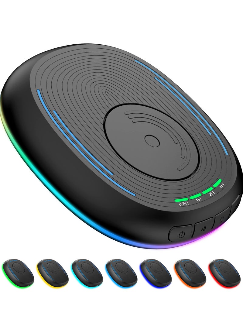 erorex Mouse Jiggler Undetectable Mouse Mover Device with Timer, ON/Off Switch, RGB Breathing Light Mouse Wiggler for Prevent Computer Laptop Screen Sleep (Black)  - Image 1
