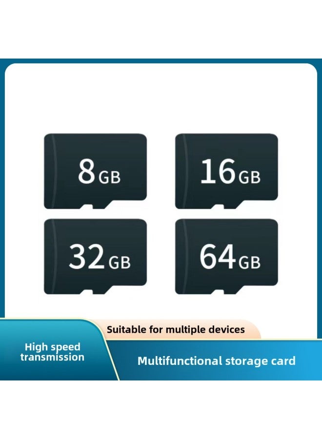 High-Speed 8G 16G 32G 64G TF Memory Card For Cameras Mobile Phones Surveillance Navigation And Dash Cams Xingpro Micro-Sd Card-Color:ordinary Version C10-Capacity:8GB  - Image 2