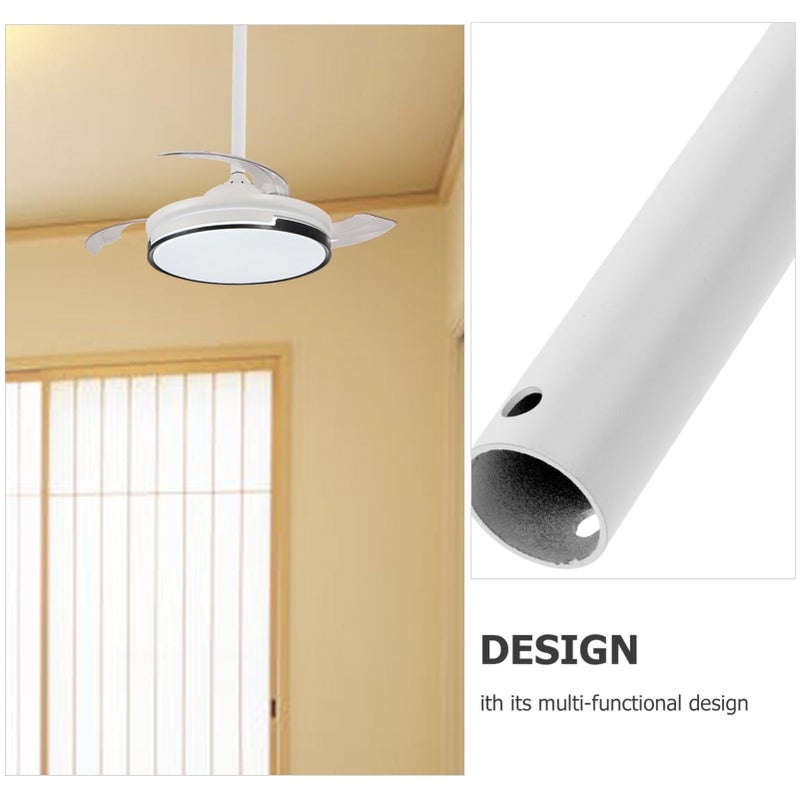 Ceiling Fan Downrod Extension Rod For Sloping Ceilings Smooth Finish Easy Installation - Image 3