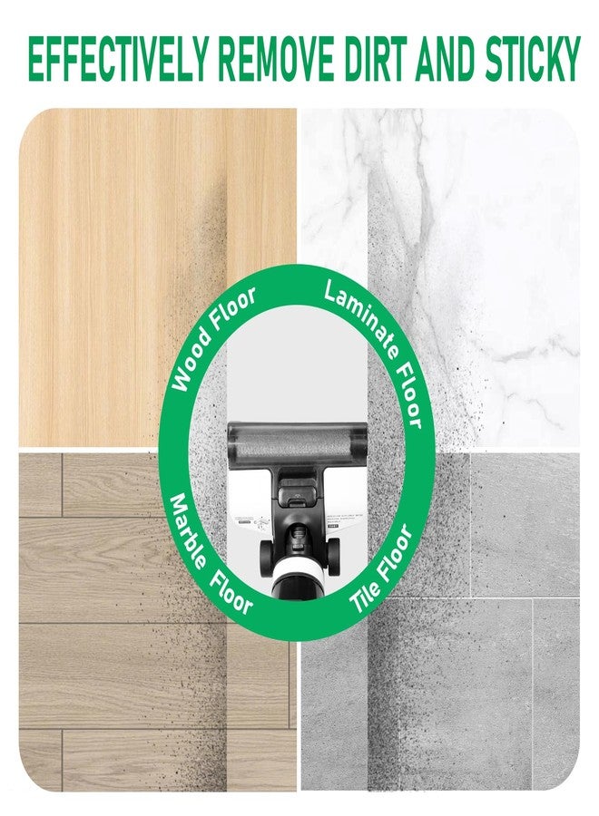 مجموعة قطع غيار وفرش بديلة وفلتر HEPA للمكنسة الكهربائية اللاسلكية الرطبة والجافة Tineco iFloor 3 و Floor One S3، تتضمن 3 فرش و3 فلاتر HEPA - Image 3