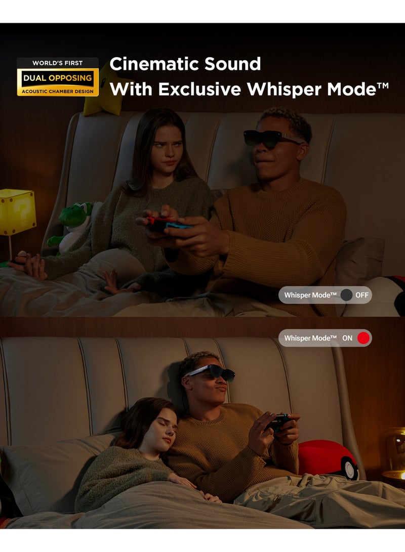 راي نيو النسخة الخارجية من نظارات الواقع المعزز الذكية RayNeo Air 3S من الجيل الثالث للتلفزيون الجيبي للعرض عالي الدقة (visio) - Image 3