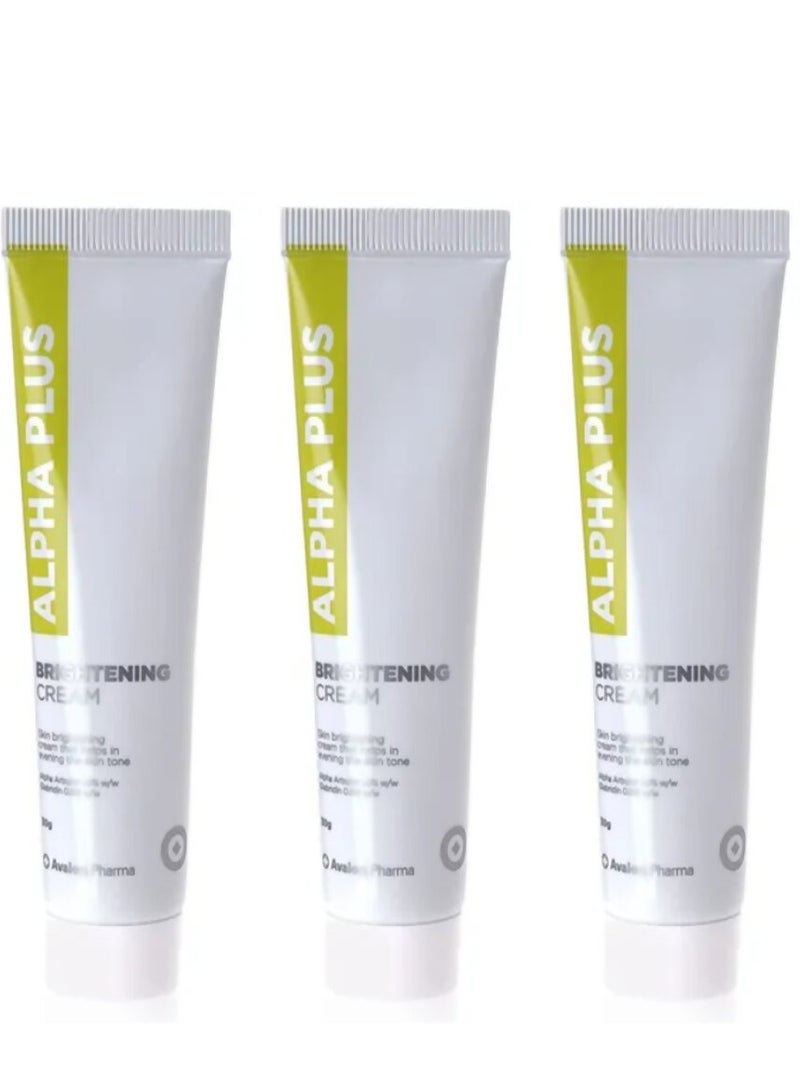 Avalon Pharma Skin Lightening Cream 30g.3 pieces 30grams