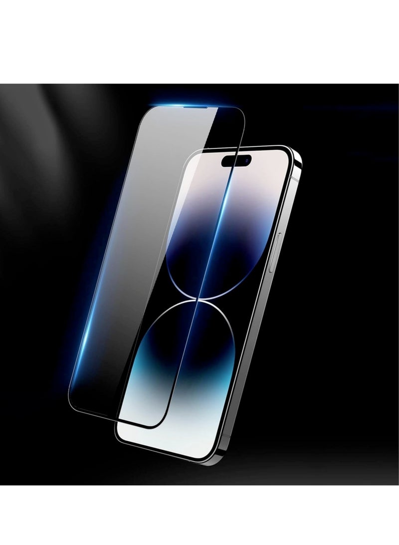 DUSALA Glass for iPhone 15 Plus Screen Protector Tempered Glass Full Glue Edge-to-Edge Screen Protector - Image 3