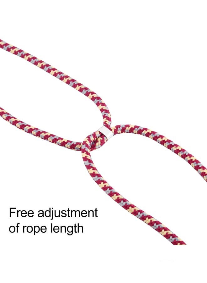 زبون جراب حماية شفاف من الأكريليك مقاوم للصدمات لهاتف iPhone 13 Pro مع حزام - Image 4