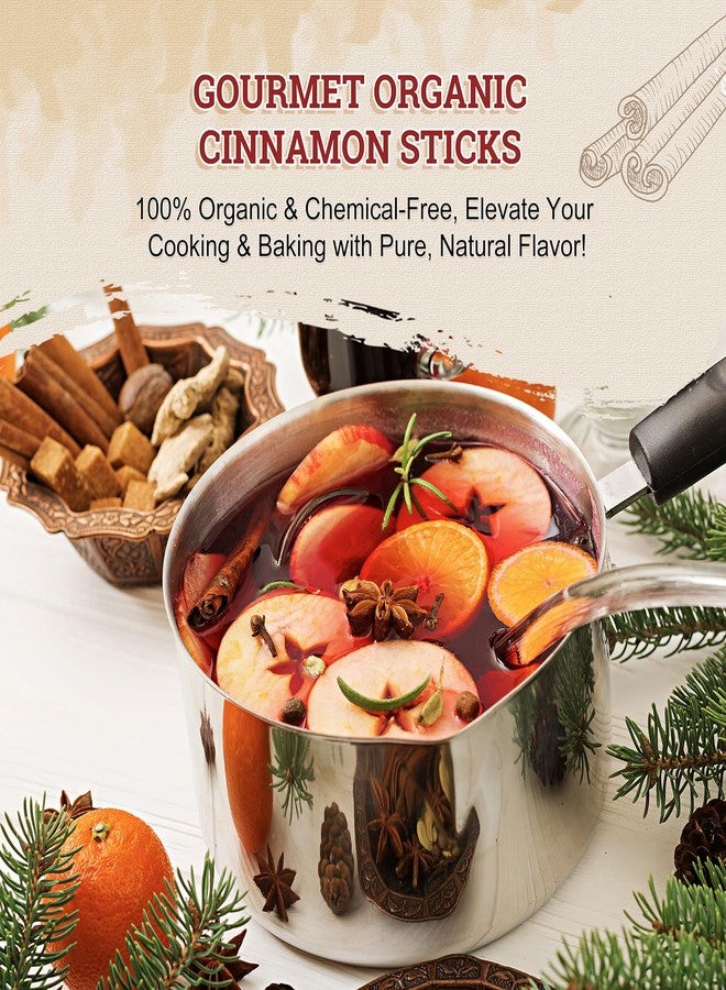 52USA Cinnamon Sticks, Cinnamon 4 oz (113g), Whole Cinnamon Sticks, 100% Raw, Kosher Certified, Gluten Free, Pure & Fresh Cinnamon, Perfect for Baking, Cooking & Beverages - Image 4