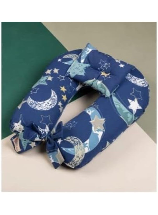 Moro Moro Moro Baby Nursing Pillow with Washable Cotton Cover Multicolor and Graphics - Image 2