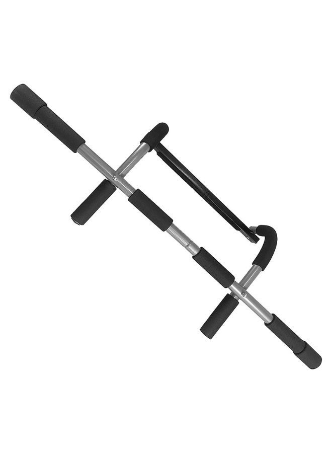 اكتيف8 Active8 قضيب سحب منحني من الفولاذ المقاوم للصدأ من - مثبت على الحائط مع قبضة مبطنة مضادة للانزلاق للاستخدام في المنزل وفي صالة الألعاب الرياضية - Image 2