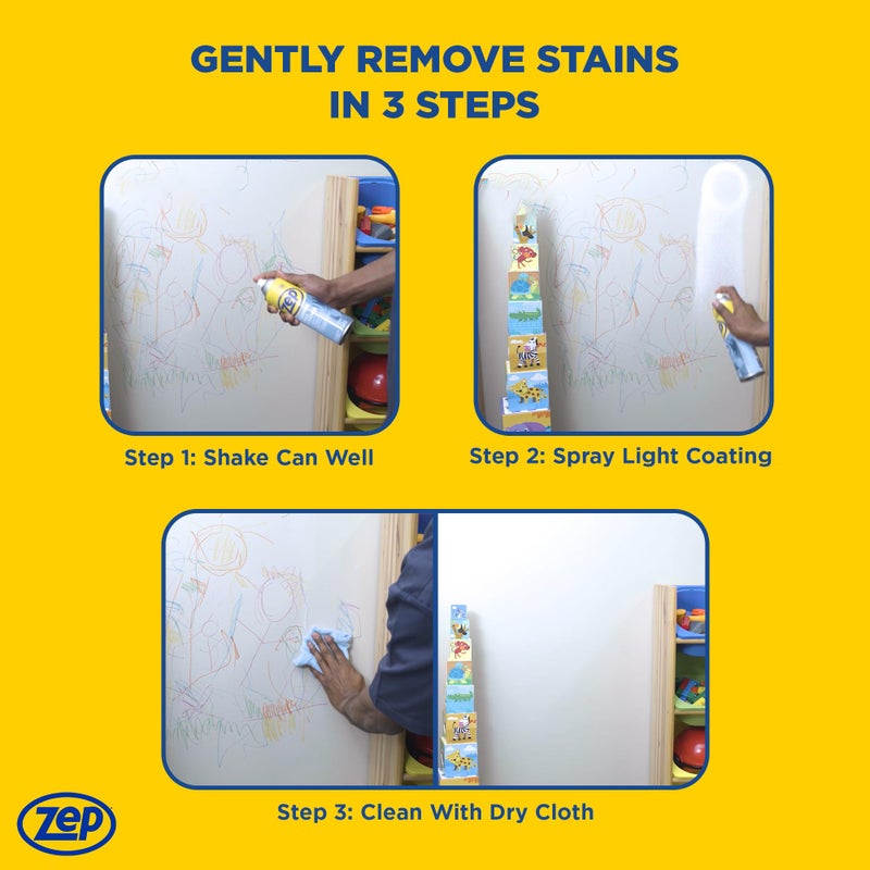 Zep ZUFWC18 Foaming Wall Cleaner, 18 oz, Clear - Image 5