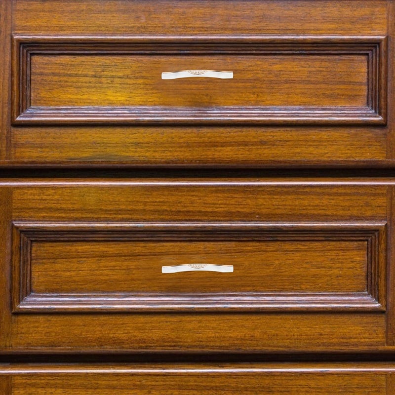 96mm Silver Gold Cabinet Handles 2 Pack European Style Drawer Pulls Wardrobe Hardware - Image 5