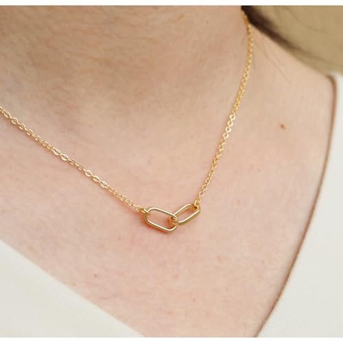 Baydurcan Friendship Necklace BFF Gifts for Best Friend Circle Knot Necklace (Friend-circle) - Image 3