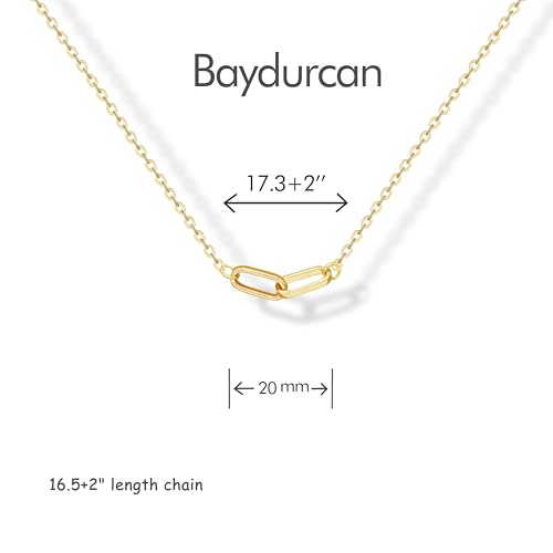 Baydurcan Friendship Necklace BFF Gifts for Best Friend Circle Knot Necklace (Friend-circle) - Image 2