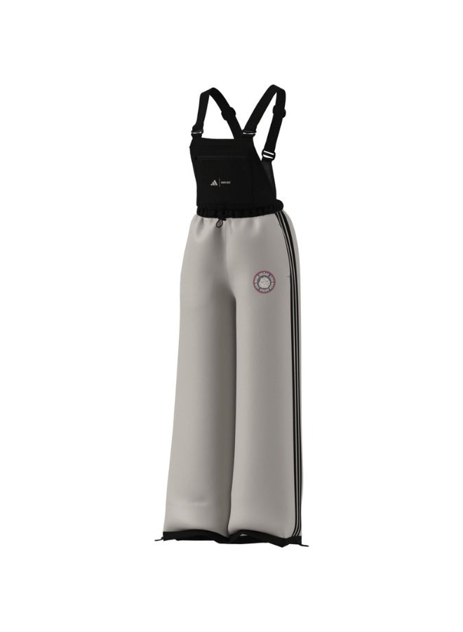 Adidas Bib Pant Beige Pants (1/1) Pants For Women - Image 1