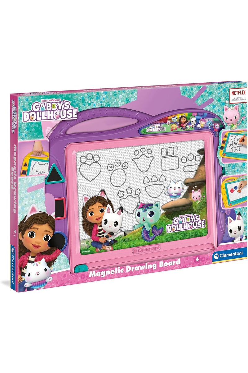 Clementoni Magnetic Drawing Board Gabby's Dollhouse - Image 1