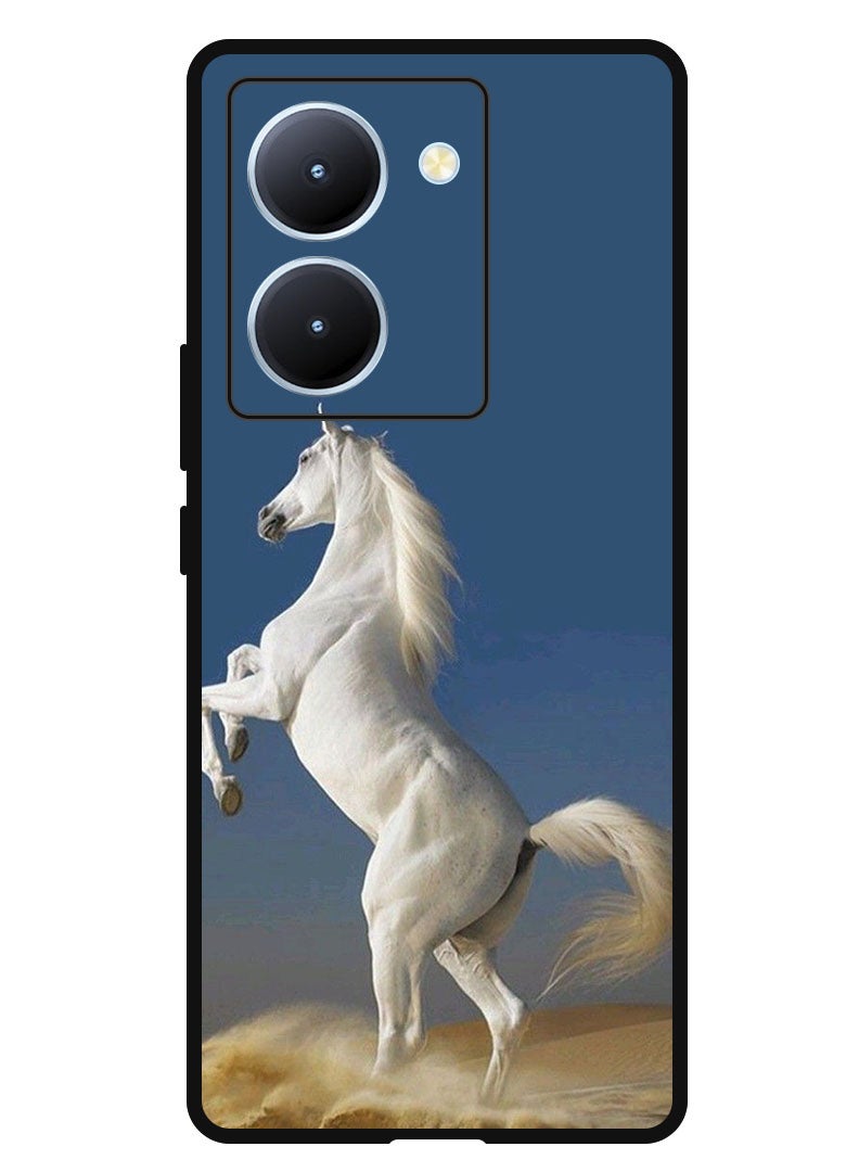 Theodor Protective Case Anti Scratch Shock Proof Bumper Cover For ViVo Y78 China White horse - Image 1
