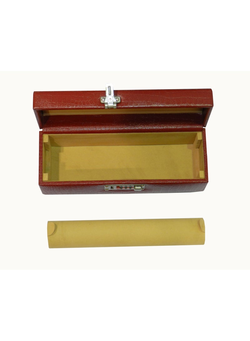 LAVERI LEATHER Laveri Genuine Leather Bracelet Jewelry Box with 1 Removable Rolls - Holder Stores Bracelets, Bangles & Watches Bangle Vanity Box REMOVABLE Vanity Box Removable Vanity Box  - Image 3