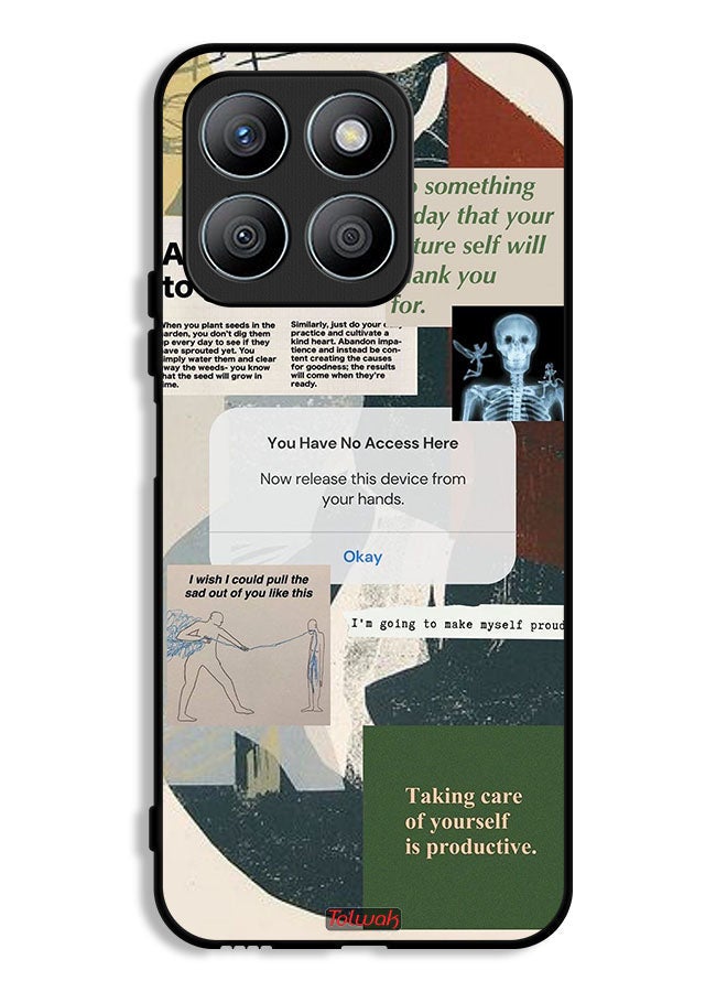 Tolwak Honor X8b Protective Case Cover Allow Yourself To Grow - Image 1