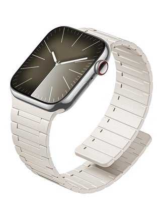 سوار ساعة مغناطيسي متوافق مع ساعة Apple Watch للرجال 38 مم 40 مم 41 مم 42 مم (سلسلة 10) حزام رياضي قوي من السيليكون للنساء لساعة iWatch Series 10 9 ULTRA 2 SE 8 7 6 5 4 3 1 - pzsku/ZE69815A107E42842892DZ/45/1750678325/11320d4f-d196-403a-9ba8-112f7c68b2d4