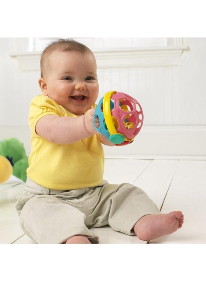 بيبي أينشتاين بيندي  ، كرة لعبة أطفال ، كرة أينشتاين للأطفال ، كرة إمساك يد الطفل مع الجرس ، لعبة أطفال مناسبة للأطفال فوق 3 أشهر ، كرة لعبة ناعمة لتطوير قدرة قبضة الطفل - Image 3