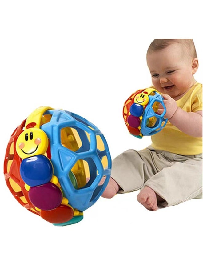 بيبي أينشتاين بيندي  ، كرة لعبة أطفال ، كرة أينشتاين للأطفال ، كرة إمساك يد الطفل مع الجرس ، لعبة أطفال مناسبة للأطفال فوق 3 أشهر ، كرة لعبة ناعمة لتطوير قدرة قبضة الطفل - Image 2