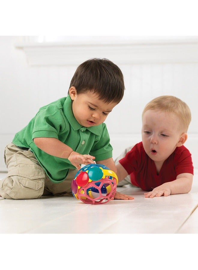 بيبي أينشتاين بيندي  ، كرة لعبة أطفال ، كرة أينشتاين للأطفال ، كرة إمساك يد الطفل مع الجرس ، لعبة أطفال مناسبة للأطفال فوق 3 أشهر ، كرة لعبة ناعمة لتطوير قدرة قبضة الطفل - Image 4