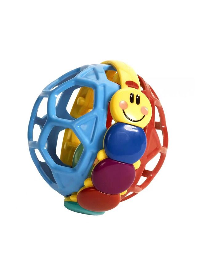 بيبي أينشتاين بيندي  ، كرة لعبة أطفال ، كرة أينشتاين للأطفال ، كرة إمساك يد الطفل مع الجرس ، لعبة أطفال مناسبة للأطفال فوق 3 أشهر ، كرة لعبة ناعمة لتطوير قدرة قبضة الطفل - Image 1