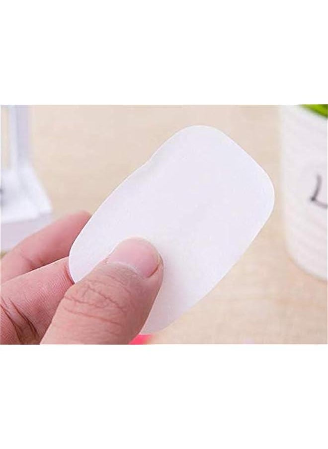 Generic 4 PCS Travel Disposable Soap Sheet Boxed Soap Paper Portable Hand Wash Sheet Small Soap Sheet Mini Soap Paper  - Image 2