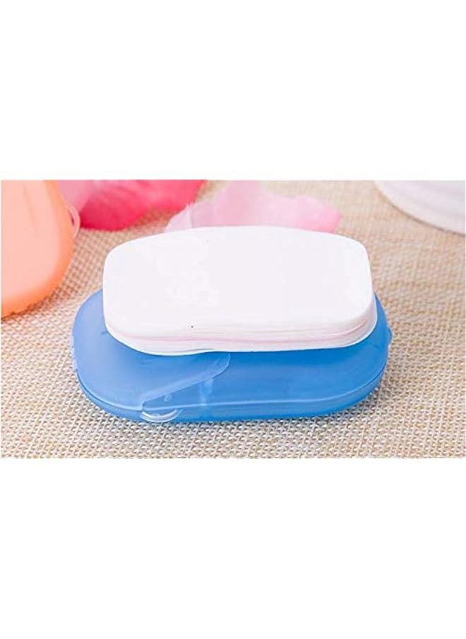 Generic 4 PCS Travel Disposable Soap Sheet Boxed Soap Paper Portable Hand Wash Sheet Small Soap Sheet Mini Soap Paper  - Image 4