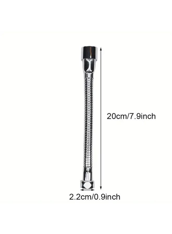 Flexible Faucet Extension Tube 20cm Leak Proof For Kitchen Bathroom Sink - Image 5