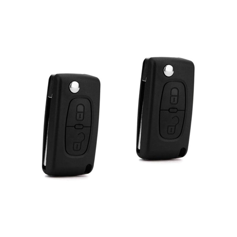 3 Pcs Black Button Key Shell Case For Easy Installation Fit Original Remote Car Electronics - Image 2