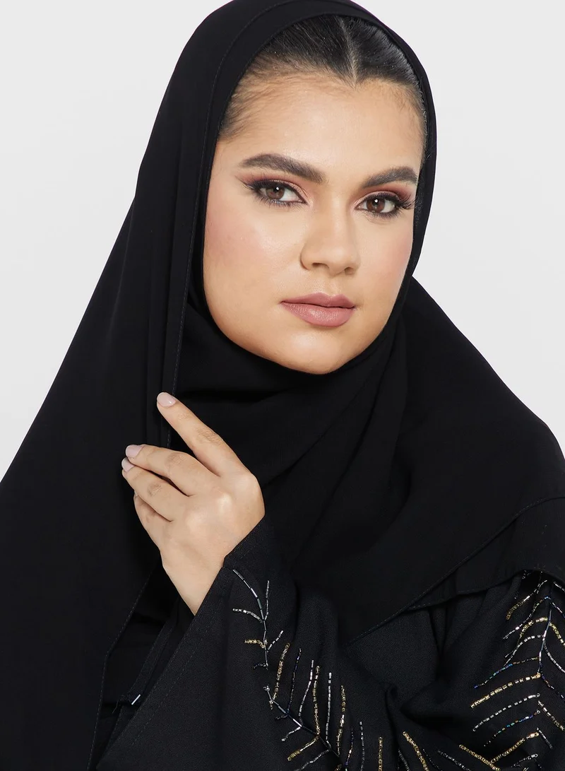 hayas closet Embellished Abaya