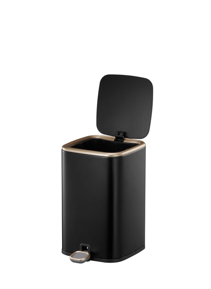 ORCHID EKO 9L CUBO STAINLESS STEEL PEDAL BIN BLACK - Image 2