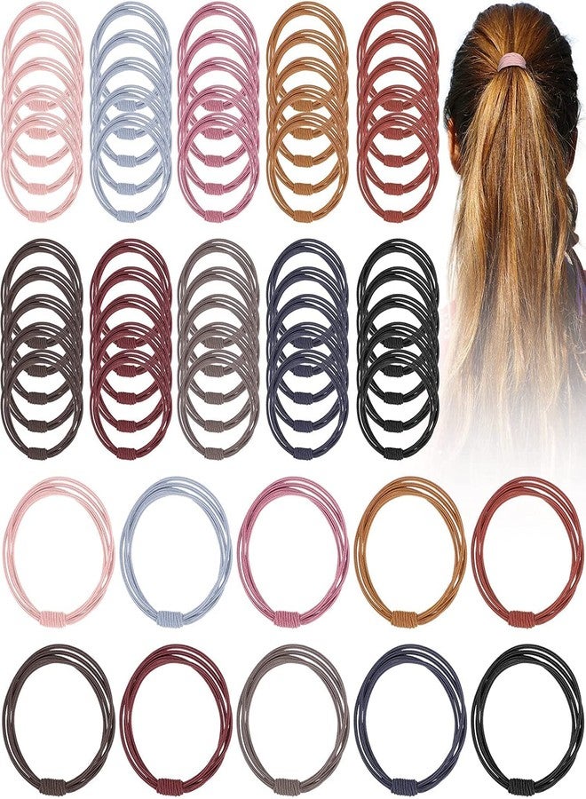 Rlanos Rubber Bands For Girls, Hair Band For Women, Ponytail Rubber Bands, Headband For Women, Cotton Hair Bands For Women, Black Hair Band For Girls, Crystal Hair Band For Girls (10_pic_New-Boriya) - Image 1