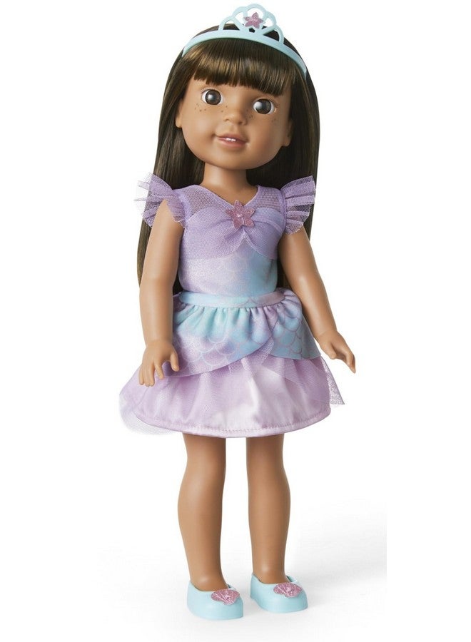 American Girl American Girl WellieWishers 14.5-inch Doll 2-in-1 Sparkly Mermaid Outfit with Headband and Ballet Flats, For Ages 4+  - Image 5