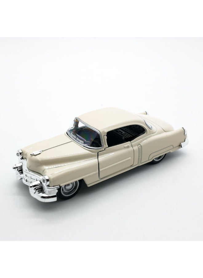 هالامودو 1:32 مقياس سبيكة محاكاة الرياضة نموذج السيارة الكلاسيكية, سحب العودة سبيكة نموذج السيارة لعبة, الأبواب القابلة للفتح, لعبة رائعة نموذج السيارة المعدنية, الرياضة القديمة مجموعة سبيكة لعبة السيارة الزخرفة, هدية عيد ميلاد مثالية للفتيان والبنات, لجمع وعرض, أبيض, 12.5 * 4.6 * 4.3 سم - Image 2