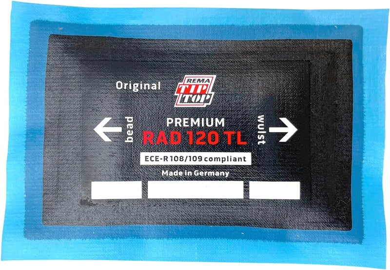 Rema Tip Top RAD120 Self-Vulcanizing Radial Tire Puncture Repair Patch - Pack of 10 - Image 2