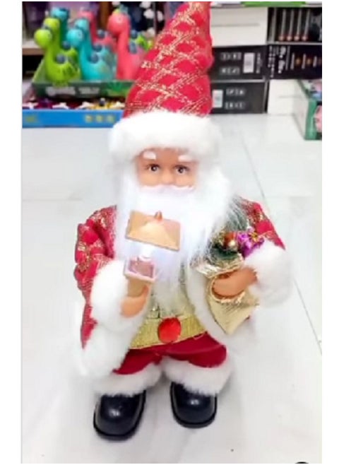 The most powerful Christmas animation work, three-dimensional and realistic shapes, imported materials, Santa Claus playing the saxophone, and the lights and sounds working with stones.