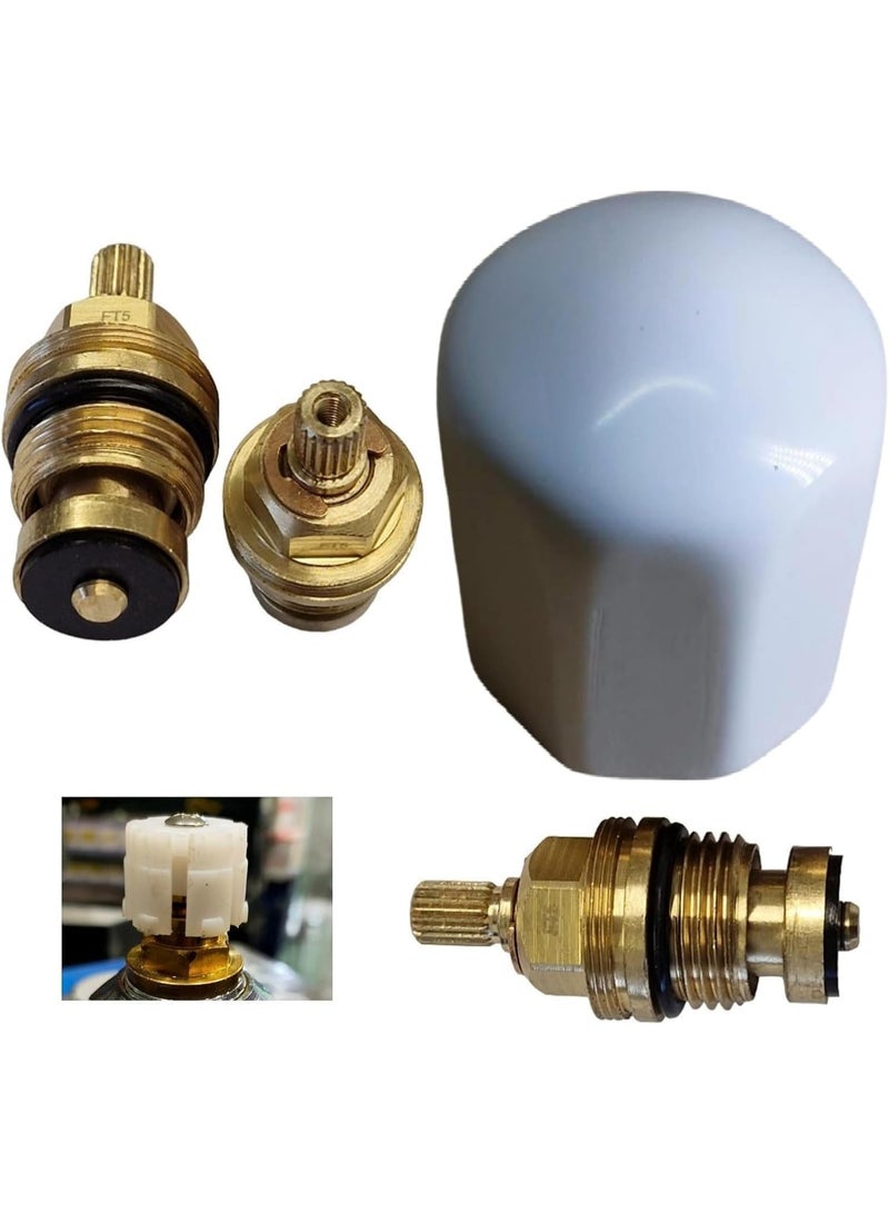 Faucet mixer fittings made from multiple materials - Image 2
