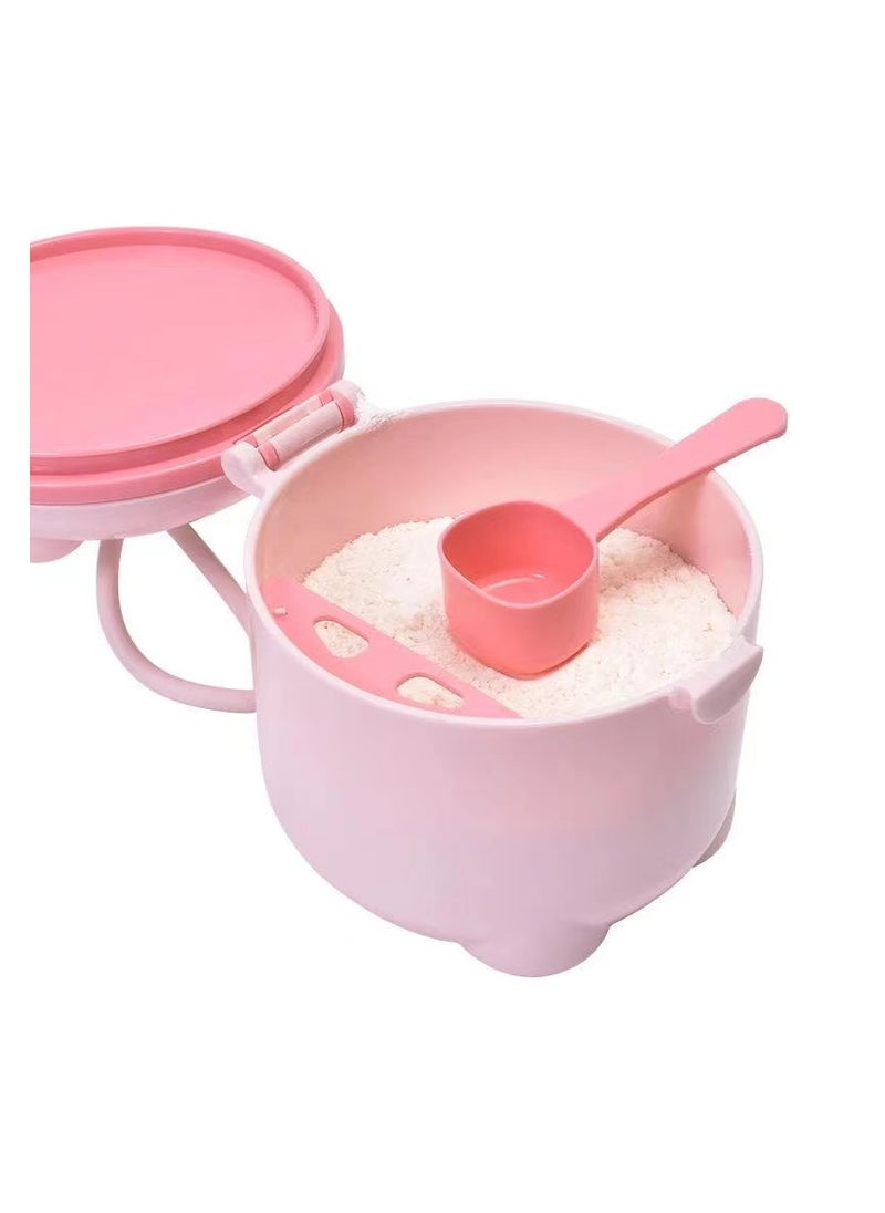 Goolsky Baby Formula Dispenser On The Go, Formula Container To Go, Outdoor Picnic with Baby Infant, Portable Container for Milk Powder, Snacks, Candy, Fruits  - Image 1