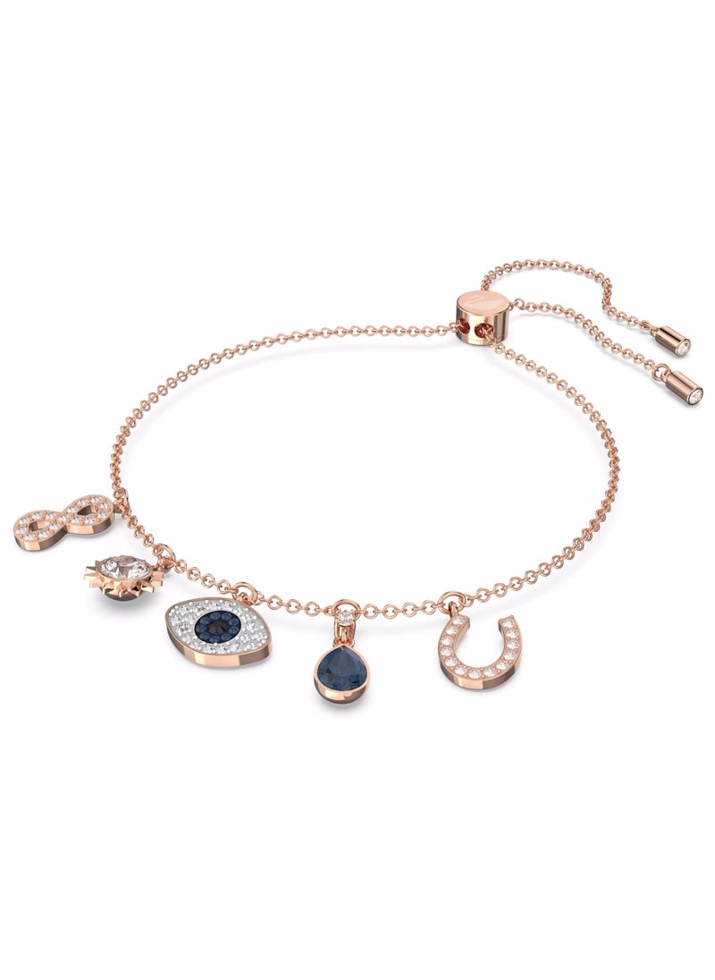 Generic - SwarovskI Evil Eye Crystal Symbolic Bracelet - Image 1