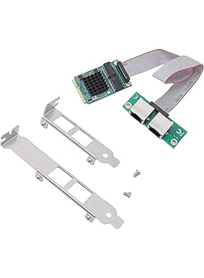 Dual Port Gigabit Ethernet PCIe Network Card I350 Controller for Industrial PC - Image 1