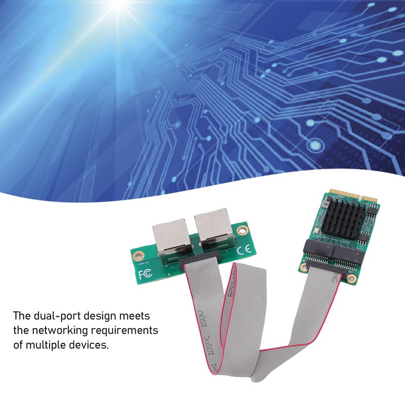 Dual Port Gigabit Ethernet PCIe Network Card I350 Controller for Industrial PC - Image 5