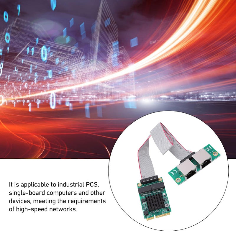 Dual Port Gigabit Ethernet PCIe Network Card I350 Controller for Industrial PC - Image 4