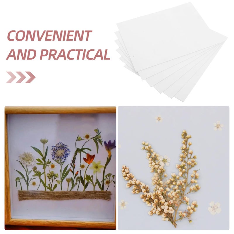 6Pcs Embossed Board Blotting Paper For DIY Flower Pressing Craft Herbarium Drying Plates - Image 3