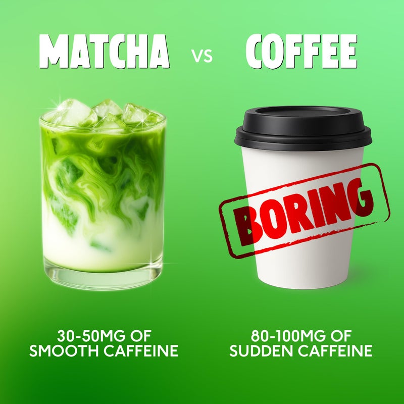 بودرة تيد المثالية | ماتشا عضوي 30غ | ماتشا من الدرجة الاحتفالية العضوية | مسحوق شاي ماتشا الياباني | وقود ماتشا | (30 حصة) - Image 4