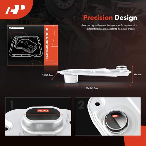 A-Premium Automatic Transmission Fluid Filter with Pan Gasket, Compatible with Toyota Tacoma 2005-2015, Tundra 2005-2014, 4Runner 2003-2023, Sequoia, FJ Cruiser, Land Cruiser & Lexus GX470, LX470 - Image 3