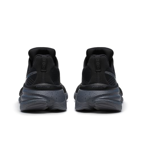 Saucony Hurricane 24 Men's Running Shoe Black/Shadow - Image 4